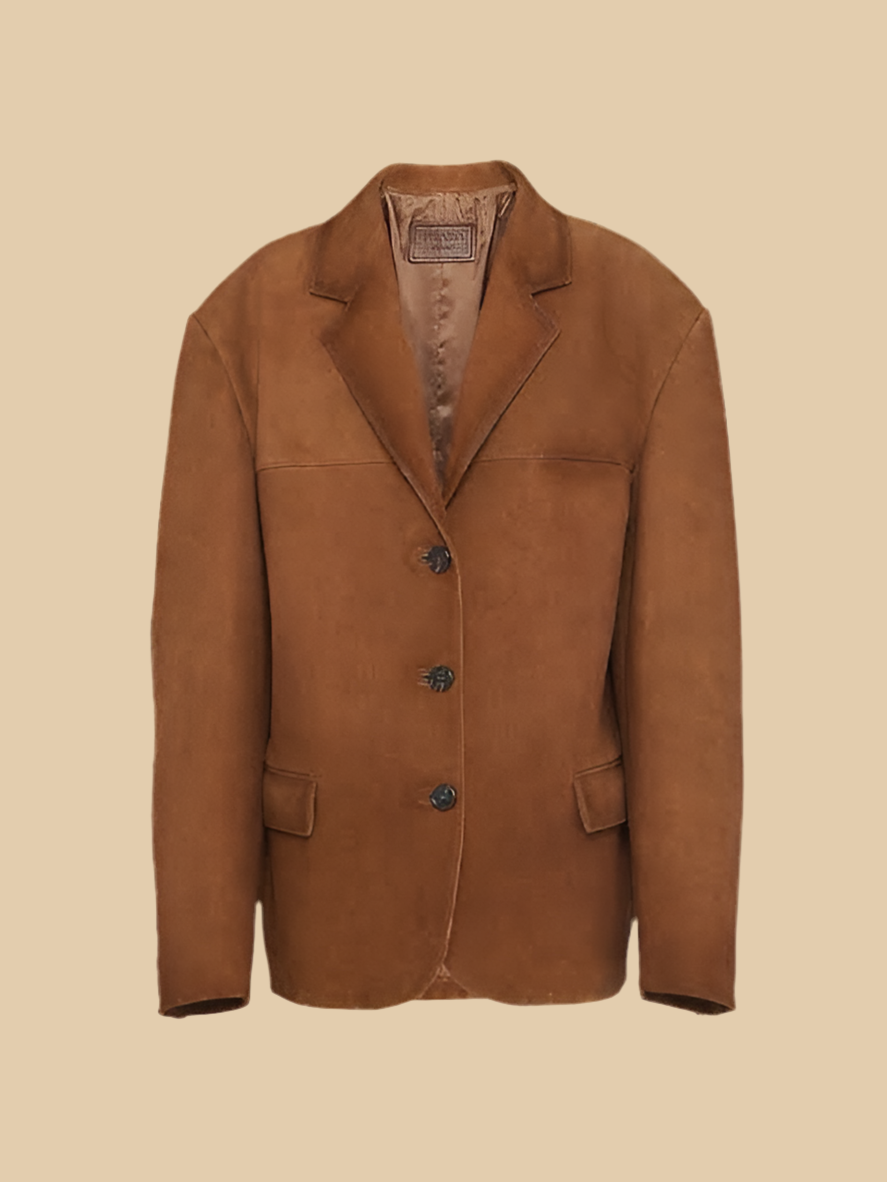 Day-to-Day Suede Jacket