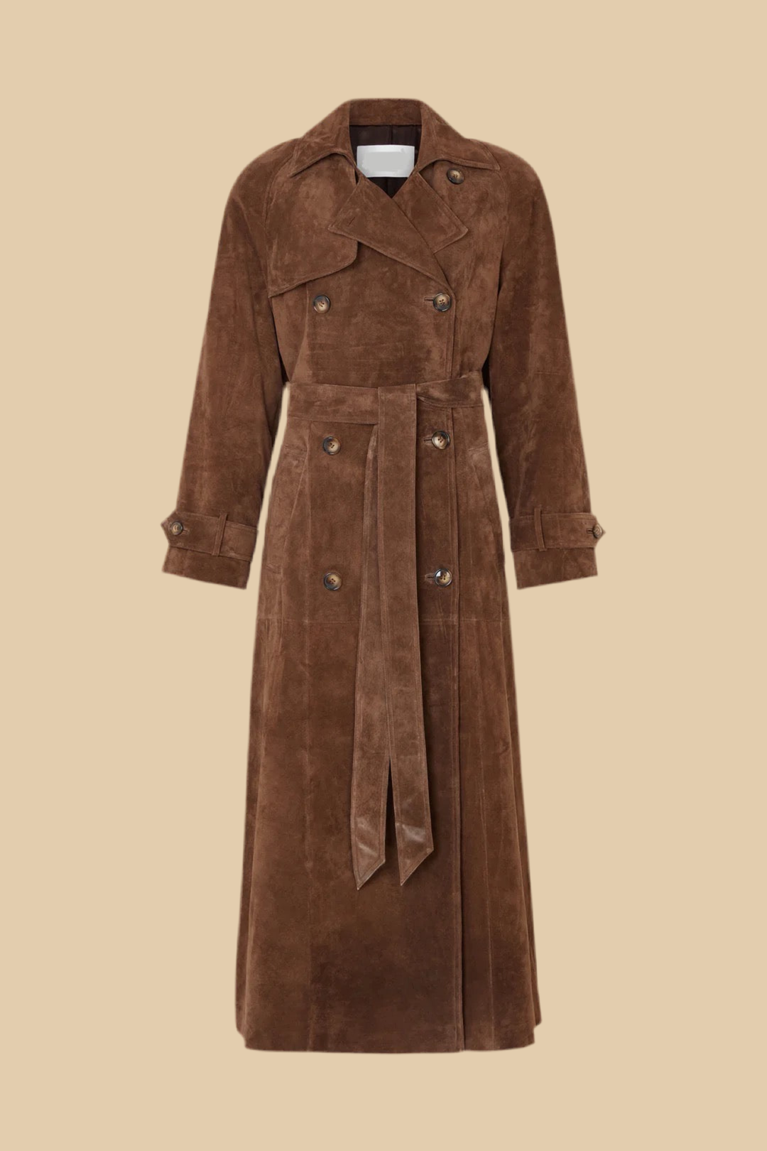 Everyday Suede Trench Coat