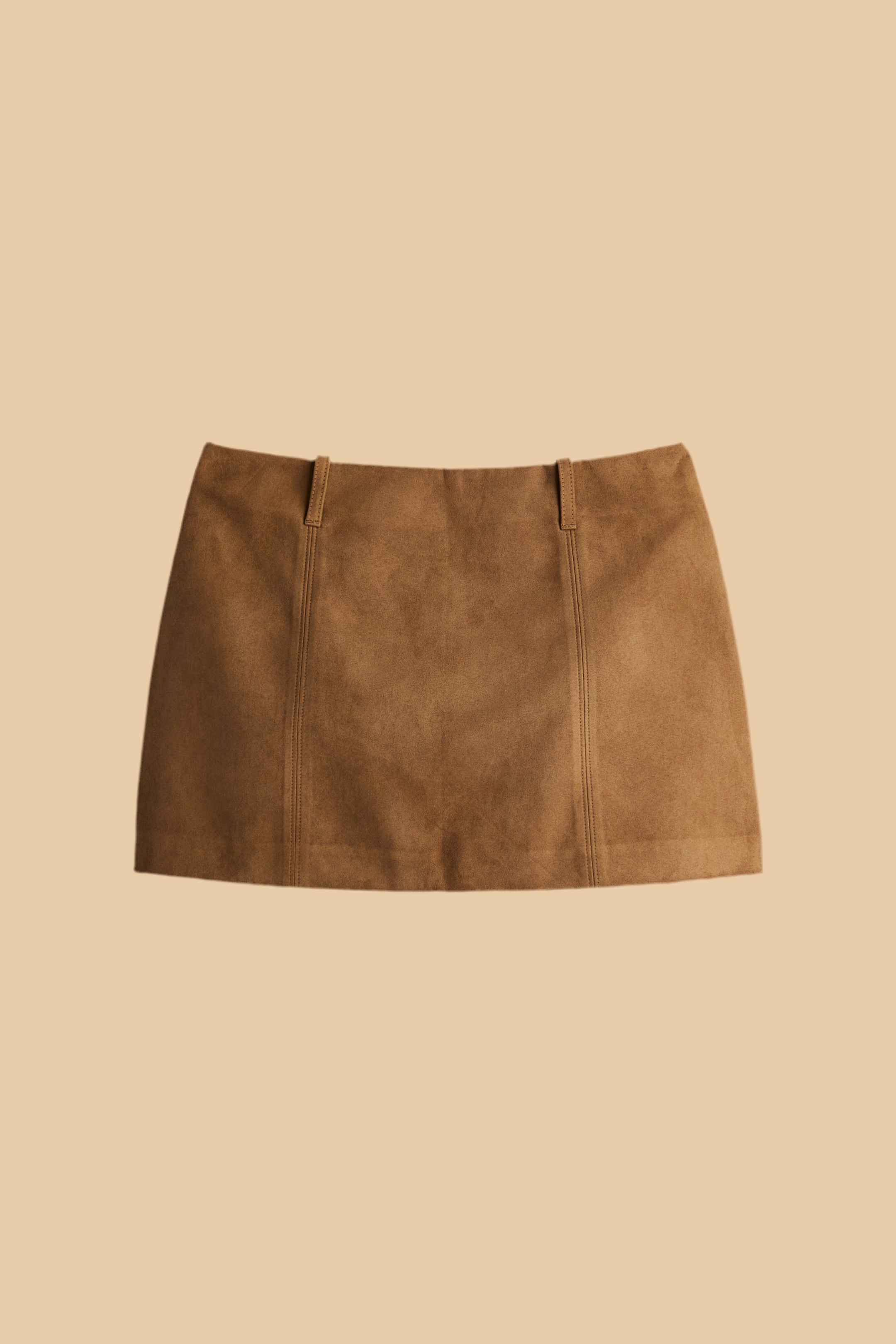 Day-to-Day Suede Mini Skirt